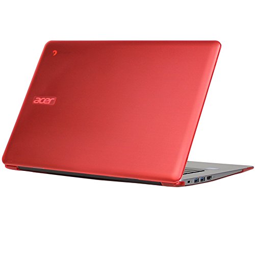 mCover Leggero Custodia Rigida per 14 Pollici Acer Chromebook 14 CB3-431 Computer Portatile (** Non Compatibile con Aspire One 431 AO1-431-xxxx **) - Rosso (CB3-431)