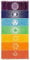 Dünnes Bohemia Single Rainbow 7 Chakra Tapisserie Handtuch Mandala Hippie Boho Streifen Yoga Matte