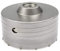 Vetrineinrete® Fresa carotatrice a tazza in acciao ø 120 mm ø foro 25 mm per muro fai da te E27