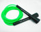 RUSH ATHLETICS Corda per saltare, ideale per boxe, MMA, cardio fitness, allenamento, velocità, regolabile, 3,4 m, colore: verde RUSH ATHLETICS