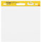 Post-it Super Sticky Selbsthaftendes Mini Meeting Chart, Flipchart Mini, Weiß, 38 cm x 45.7 cm, 20 Blättern - Selbstklebendes Flipchartpapier für Brainstormings überall