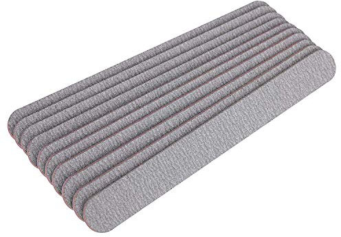 The Bord Zèbre Files 100/180 Carré Dossier Acrylique Embouts Gel