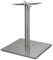 Dublino Tischgestell Tischbein Edelstahl | Premium | PD7096inox | INOX | Esstisch | Höhe 73 cm | 33 kg | Bodenplatte 60x60 cm | max. Tischplattengröße 120 x 120 / Ø 150 cm