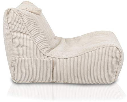 Ecopuf Sitzsack Cord - Sitzsäcke - Bean Bag - Sitzsack mit Füllung zum Kinderzimmer und zum Wohnzimmer