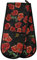Moyyo Oven Glove Beautiful Red Poppies Flowers Double Oven Glove Heat Resistant Kitchen Oven Mitt with Soft Quilted Cotton Lining Filling Pot Holders for Basking Cooking Pizza Microwave