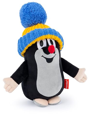 Zdeněk Miler Weiches Original Der Kleine Maulwurf Kuscheltier - 20 cm Stofftier Plüschtier für Kinder für Spiel und Kuschelzeit