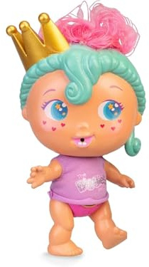The Bellies From Bellyville - Biggie Blinky Queen, Puppe ältere Schwestern von Bellies Babys, schwillt beim Essen und fällt der Zahn, Geschenk für Mädchen und Jungen +3 Jahre, berühmt (700017315)
