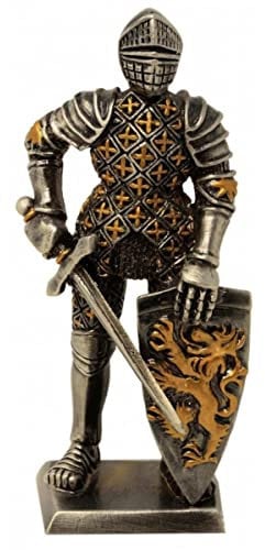 YTC Zinnritter mit Schwert & Schild