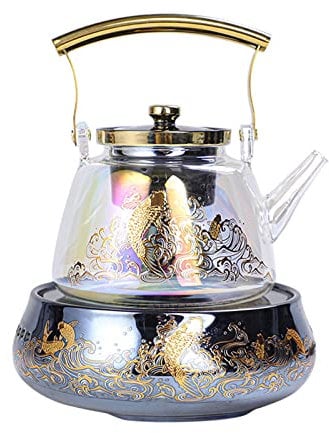 Cooking Teapot Glass Handmade Teapot Electric Ceramic Stove Tea Cooker Tea Set Household Large Capacity Kettle