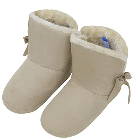 Heated Feet Warmer Women USB Electric Heating Shoes Thermal Heated Slippers Winter Heating Pad Bootie Ankle Boots