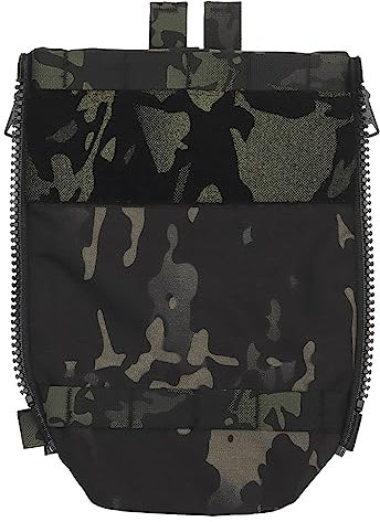 TS TAC-SKY V5 PC Tactical Back Panel Water Bag 3L Hydration Bladder Reservoir Molle System Side Zipper Für FCPC Platte Carrier Jagdweste (Color : BCP)