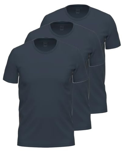 Ammann - Close to You - Unterhemd/Shirt Kurzarm - 3er Pack (8 Nightblue)