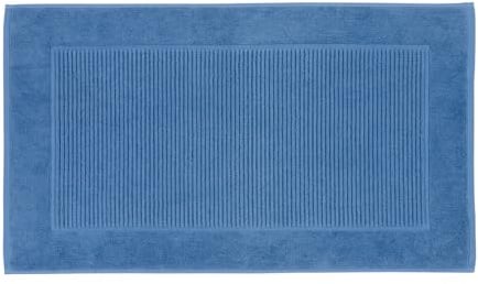 Christy Supreme Bath Mat | 100% Cotton | Super Soft and Plush | Dry Quickly Shower Mat | Heavyweight 1000 GSM | Deep Sea