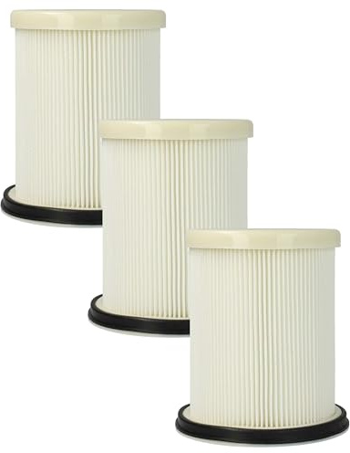 vhbw 3x Staubsaugerfilter kompatibel mit Arnica Hydra Rain Pro Staubsauger, Waschsauger, Wasserstaubsauger - HEPA Filter