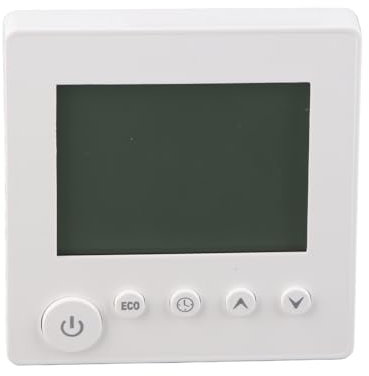 LOCADENCE Smart Thermostat, AC 95~240V 16A LCD Display Keypad Home Electric Heating Thermostat for Electric Heating System