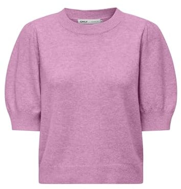 ONLY Damen Onlrica Life 2/4 Pullover KNT Noos Strickpullover 15318551 ,Pastel Lavender ,S
