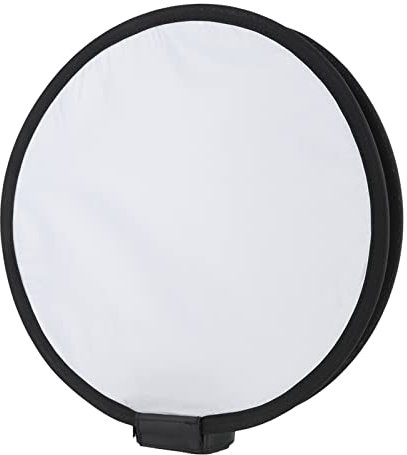 Mtlavishness 40Cm Macro Softbox 17.0 × 17.0 × 5.0 40Cm Difusor de Softbox de Forma Redonda Plegable portátil para cámara Flash Light Soft Box Luces Fotografía Ligero