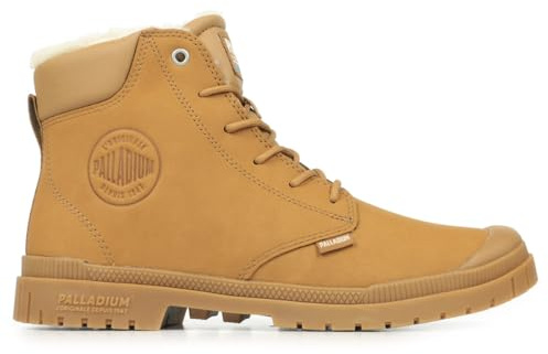 Palladium Unisex Sp20 Cuff LTH WP WL Ankle Boots, Mahogany, 8 UK