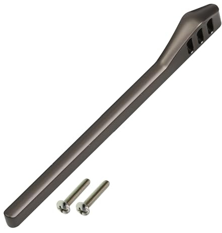 Highdecora Door Handles, Cupboard Drawer Pulls, Wardrobe, Kitchen, 6 Pack (Titanium-208mm)