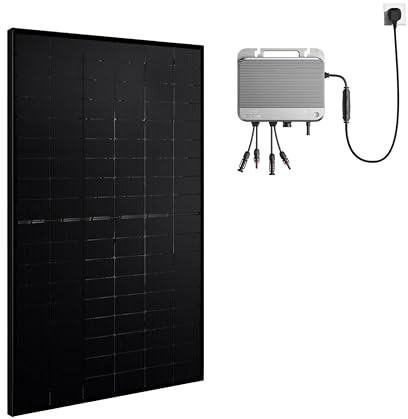 Zendure SolarFlow 800 Set - 1x 450 Wp Modul, Hybrid-Wechselrichter | Nachrüstung mit bis zu 6 Batterien auf 11,52 kWh - App für iOS und Android - IP67 für außen