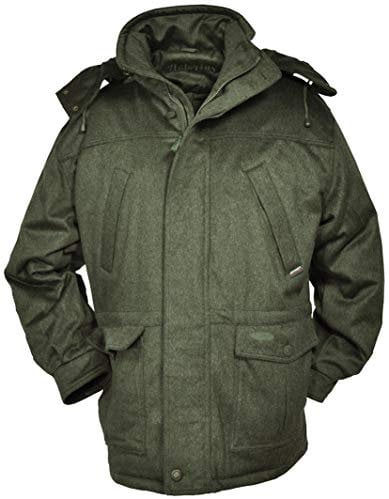 Hubertus Herren Lodenjacke Forest Jagdjacke Outdoorjacke mit Miporex Membrane Ansitz Drückjagd Revier (Gr. 56)