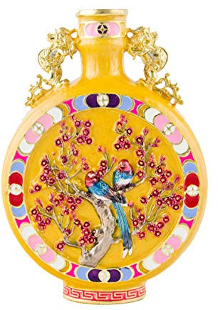 Feng Shui Große Vase, Gelb