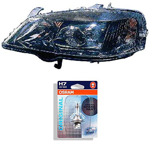 QR-Parts 69590918 Set Xenon Scheinwerfer links 1003269 + OSRAM H7 CLASSIC 64210CLC