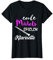 Klarinette Blasmusiker Musik Instrumente Musiker Coole Mädels Spielen Klarinette Klarinettist Musikschule T-Shirt Schwarz S Musicalisch Klassisch geschnitten Crew-Ausschnitt Kurzarm Damen