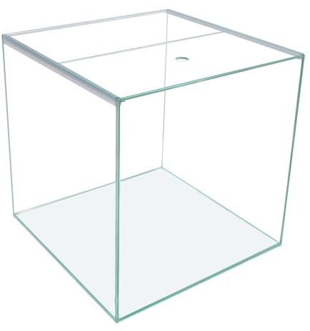 64L Ultra Clear Glas-Aquarium/Terrarium Würfel 40x40x40cm, Glas-Abdeckung+Unterlage