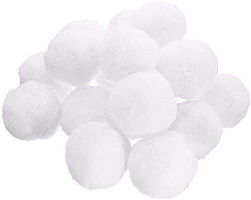 Yeehliny Filterbälle, 700g Poolfilter Balls Alternative für 25kg Filtersand,Filter Balls Filterbälle Filtermaterial für Pool Sandfilter, Schwimmbad, Filterpumpe (A)