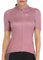 Santic Radtrikot Damen Kurzarm Fahrrad MTB Shirts Top Taschen Reißverschluss Atmungsaktiv Sommer Rosa L
