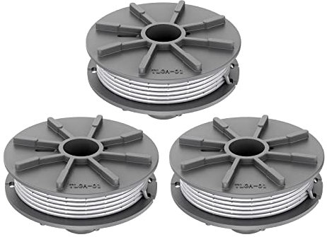 YWNYT Ersatzspule für Gardena 5307-20 Rasentrimmerfaden Ersatzspule für Rasentrimmer, 1.65mm, Rasentrimmer Art 8846 8847 (3 Stück)