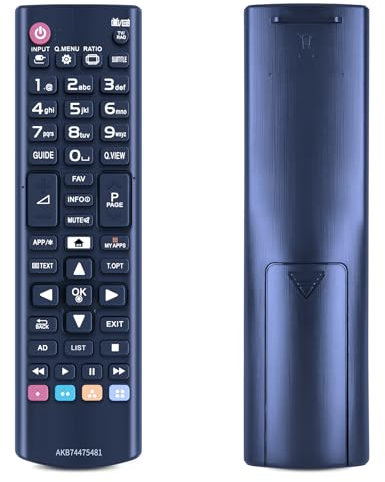 New Replacement for LG AKB74475481 Remote Control Suitable for LG Smart TV 32LF592U 43LF5909 43LF590V-ZA 43LH560V 43UF6407 43UF6409 43UF680V 49UF6807 49UF680V 49UF685V 49UH600V 49UF640V