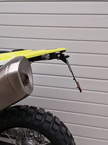 Kennzeichenhalter EVO Slim für Husqvarna 701 Enduro 2016-2025 kurzer Kennzeichenträger GroFaTec Nummernschild Träger kurzes Heck Heckumbau huski sm
