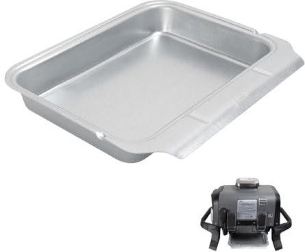 BMMXBI Grill Drip Pan Grease Tray for Ninja Woodfire Outdoor Grill OG701 OG751 OG700 Series, Non Disposable Grease Catch Tray for Ninja 7-in-1 Woodfire Grill Smoker Air Fryer