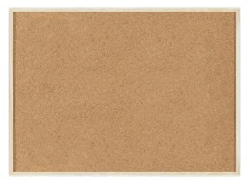 LOOQS Pinnwand aus Kork, Holzrahmen, Message Vision Board, Präsentationstafel, Noteboard (Size : 50x70cm)