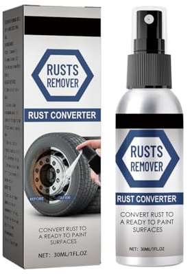 Enlève la Rouille en Spray,Convertisseur de Rouille,Rust Remover Spray,Décapant Rouille Voiture,Spray Dissolvant Instantané de Rouille,Spray de Traitement de Rouille,Stop-Rouille Spray Anti-Rouille