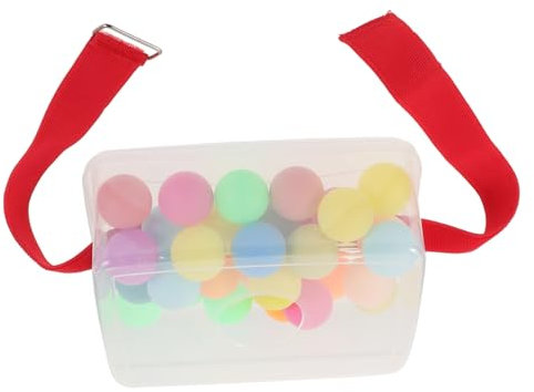 BESTonZON Bälle Dreißig Bunte Bälle Eine Verstellbarer Gürtel Partyspiel-Tools Tricking-Requisiten