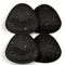 Nimiah Waterproof Swimsuit Bra Inserts Pads 2 Pairs,Bra Inserts Push up for Women Sewn Padded for Bikini Sports Bra Black for B/C Cup