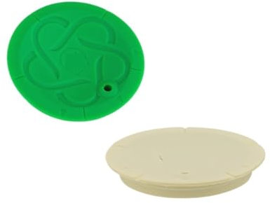 Tapa de repuesto for cápsulas de café y leche de acero inoxidable rellenables, accesorios for cafeteras, cubierta de silicona reutilizable compatible con Dolce Gusto(5PCS Coffee Lids+5PCS Milk Lids)
