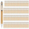 Dytabepl 100 StüCk/Los Bambus Kugelschreiber Stift Stift BüRo & Schul Bedarf Stifte & Schreiben ZubehöR Geschenke-Blaue Tinte