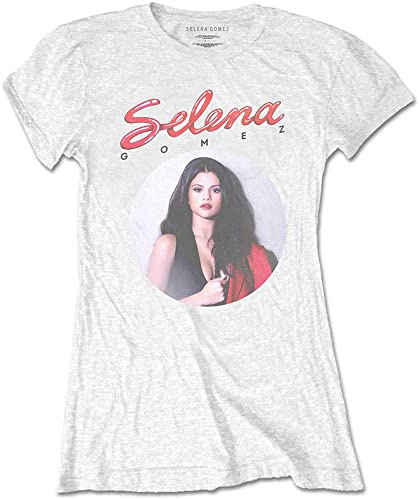 T-Shirt # S White Femmina # 80's Glam