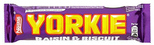 Yorkie Raisin & Biscuit, 44g (Pack of 24)