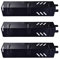 Votenli P9156A (3-Pack) Porcelain Steel Heat Plate for Backyard Grill BY13-101-001-11,BY14-101-001-01, GBC1429W, GBC1429W-C, Uniflame GBC1329W, GBC1403W