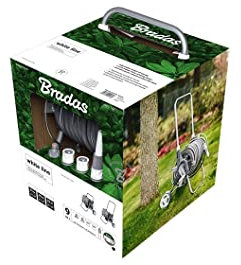 Bradas Schlauchwagen Set 20m Wasserschlauch Gartenschlauchwagen 2389