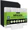 Durabasics HEPA 13 Filters for HPA300 Honeywell Air Purifier Filters & Honeywell HPA300-3 HEPA Filters & 4 Pre-Cut Activated Carbon Pre Filters - Replacements for Honeywell Filter R & HPA300 Filter