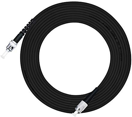 Jeirdus 10 Metri FC a ST All'aperto Corazzato Simplex 9/125 SMF Cavo a Fibra Ottica Ponticello Cavo Patch ottico Singlemode FC-ST
