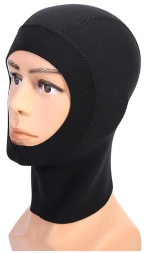 VIFER Cappuccio Mute per Immersioni 1mm/3mm Cuffia da Immersione in Neoprene Cappuccio Muta Sub Unisex Adults per Immersioni Subacquee Surf Kayak Vela Canoa, L