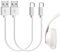 GEEKRIA Kurzes Ladekabel Typ C Kompatibel mit Bose Quietcomfort Earbuds II, SoundLink Flex, QC45, 700, Ersatz USB auf USB-C Stromkabel (30cm)