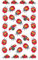 bsb Sticker - Aufkleber in 7,8 x 12,5 cm - 3 Bögen mit Marienkäfer Motiv - zahlreiche Einzelsticker zum Verzieren